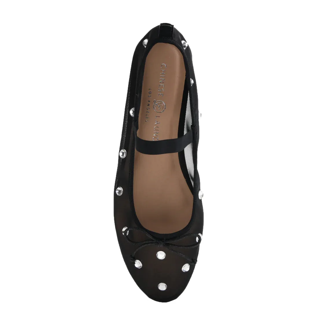 ADETTE STONE-MESH FLATS