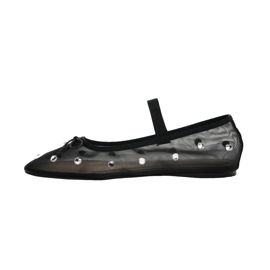 ADETTE STONE-MESH FLATS