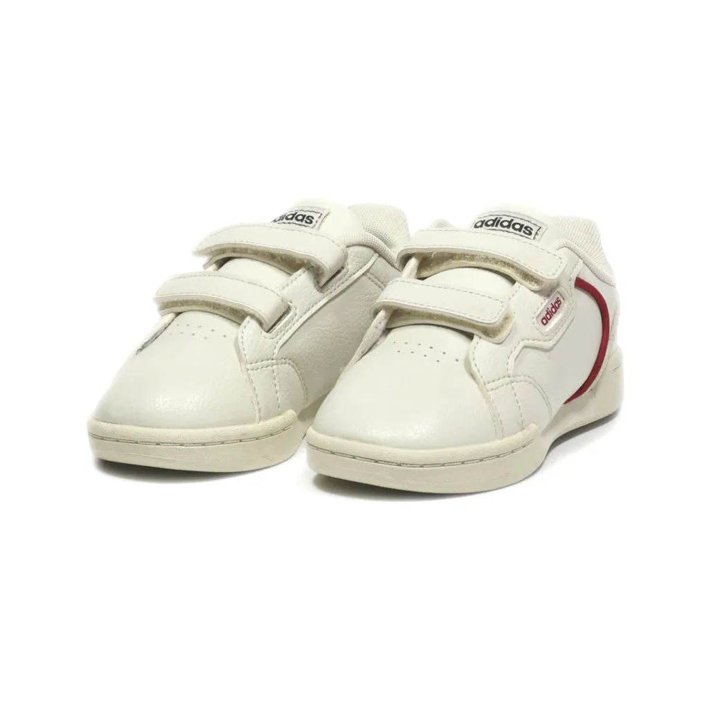 Adidas Sneakers Leather Beige Colour For Kids