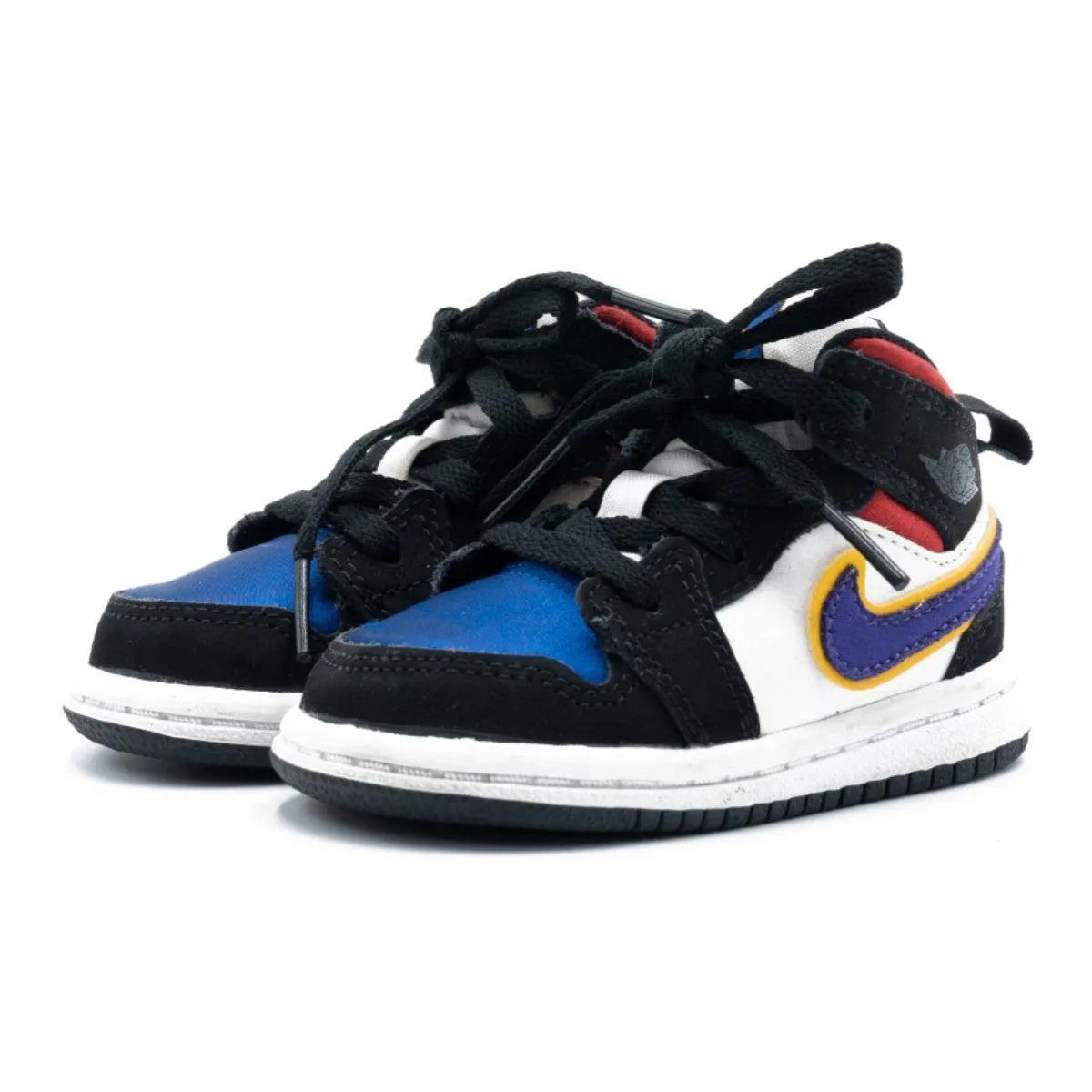 Air Jordan 1 Se Sneakers Leather Multicolour Colour For Kids