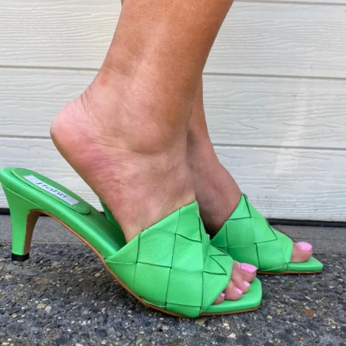Annesse mule - Green