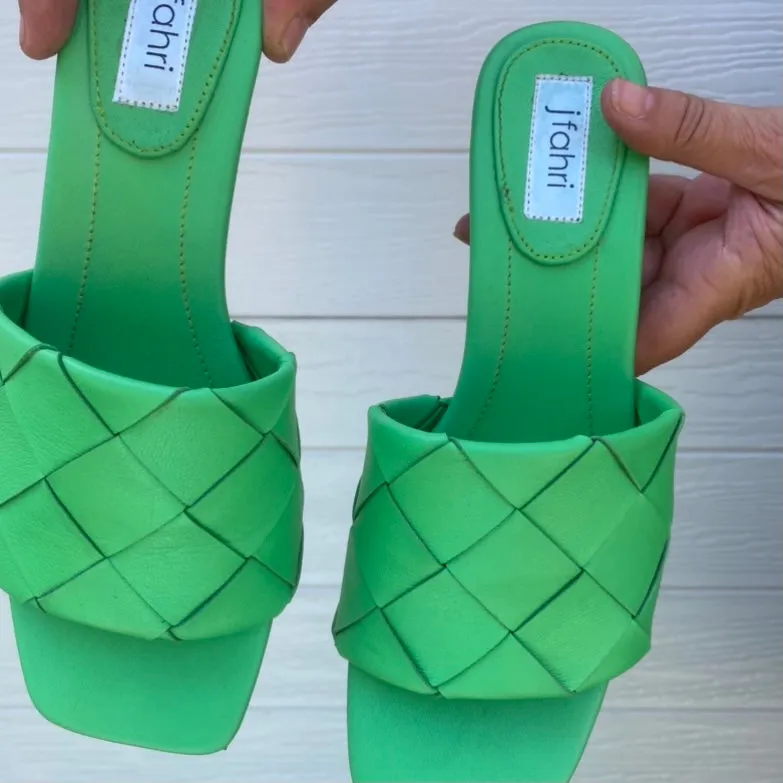 Annesse mule - Green