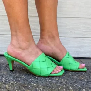 Annesse mule - Green
