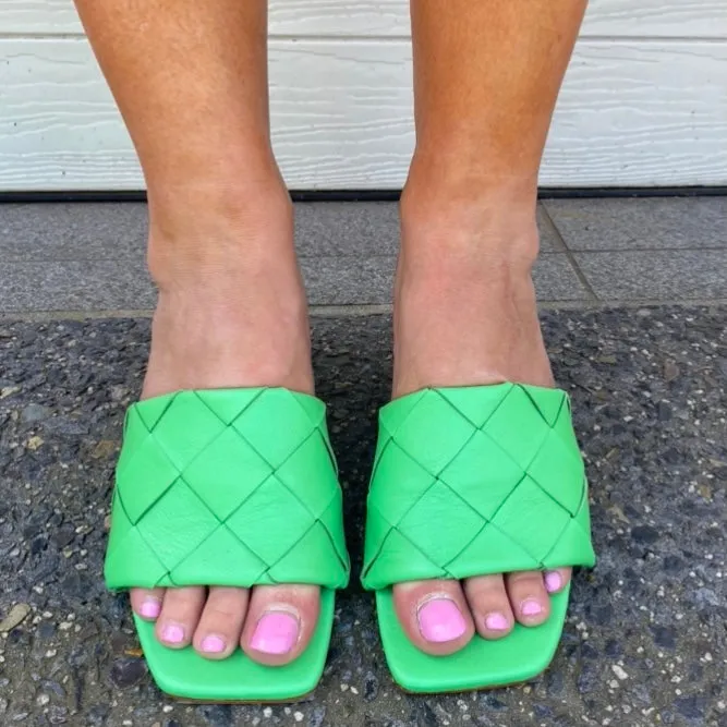 Annesse mule - Green
