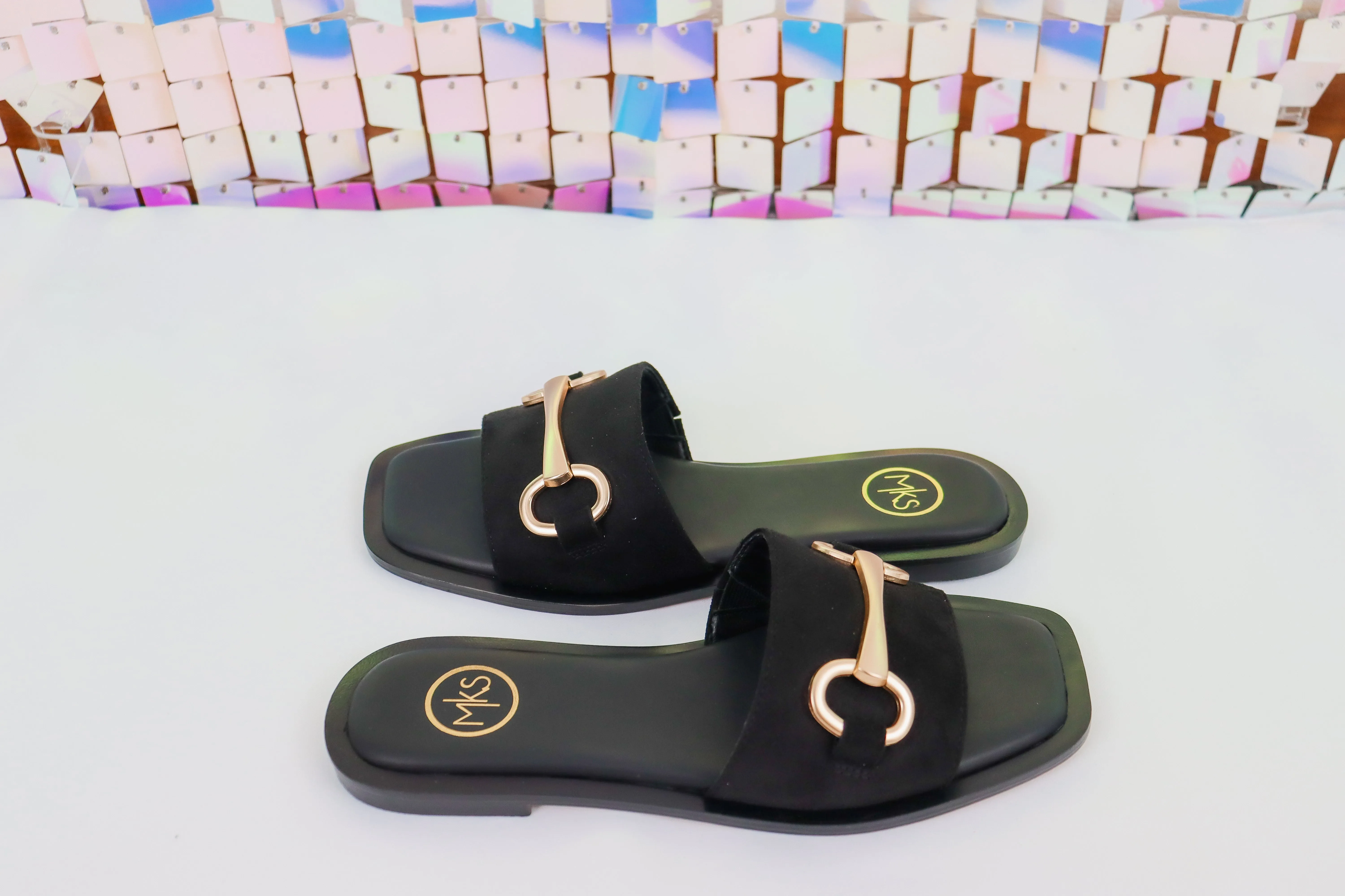 Ava Sandal in Black