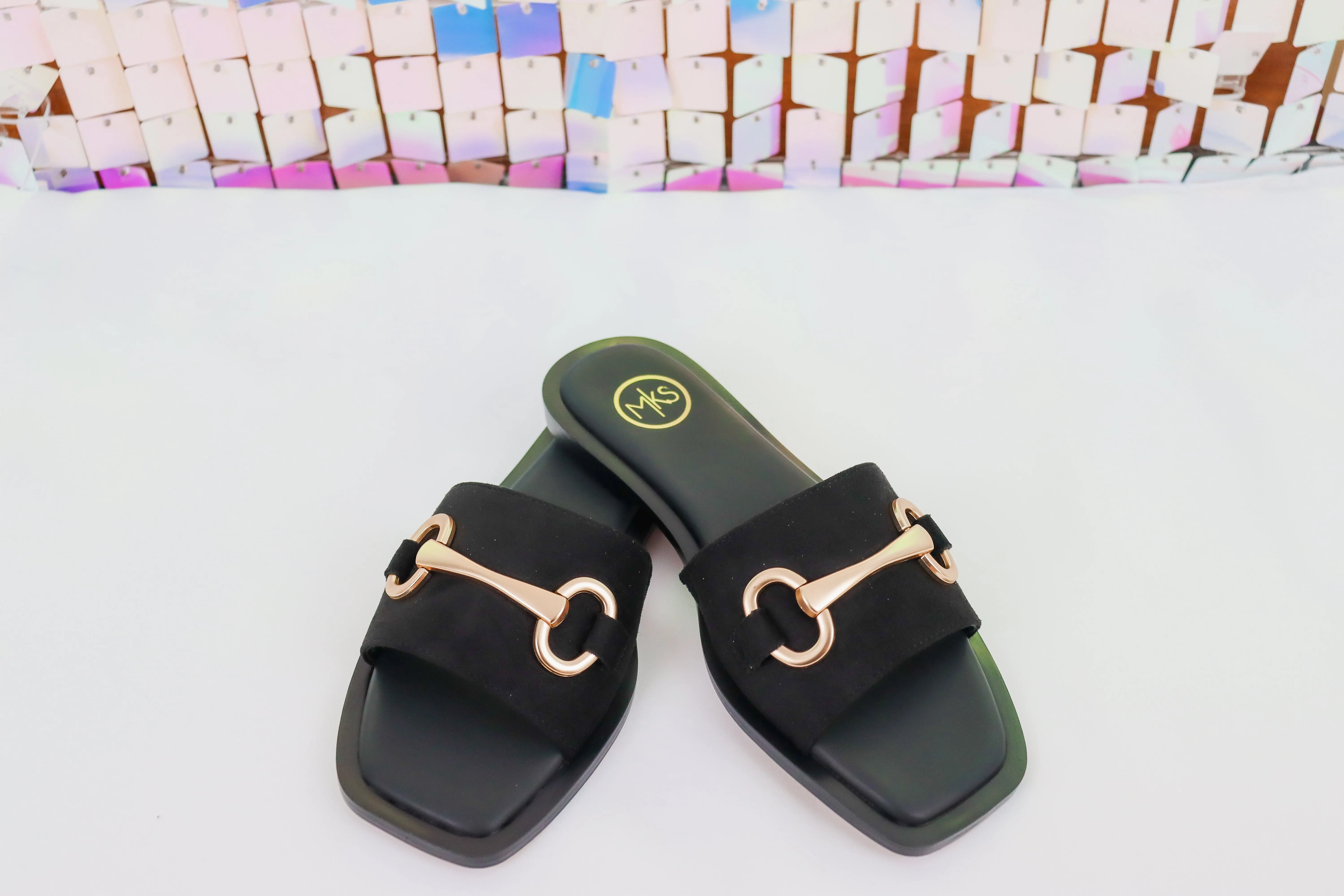 Ava Sandal in Black