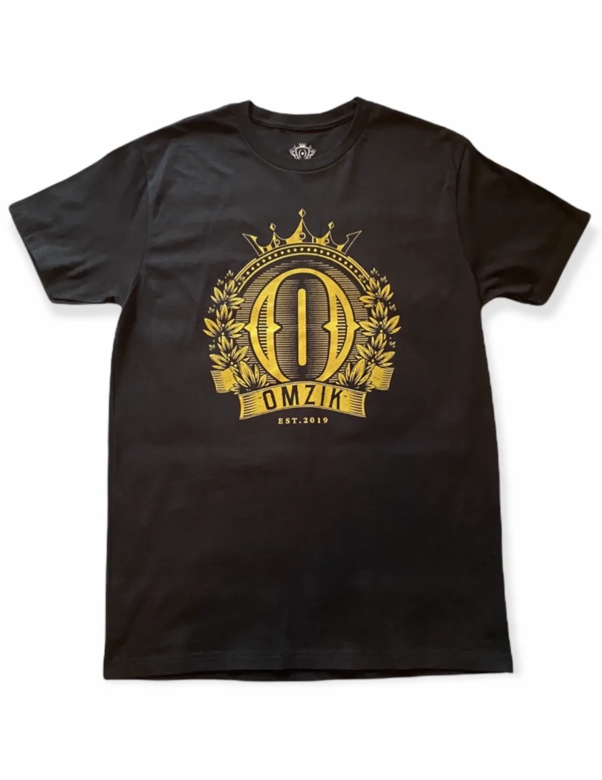 Black & Gold Logo Design T-Shirt