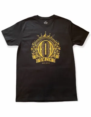 Black & Gold Logo Design T-Shirt