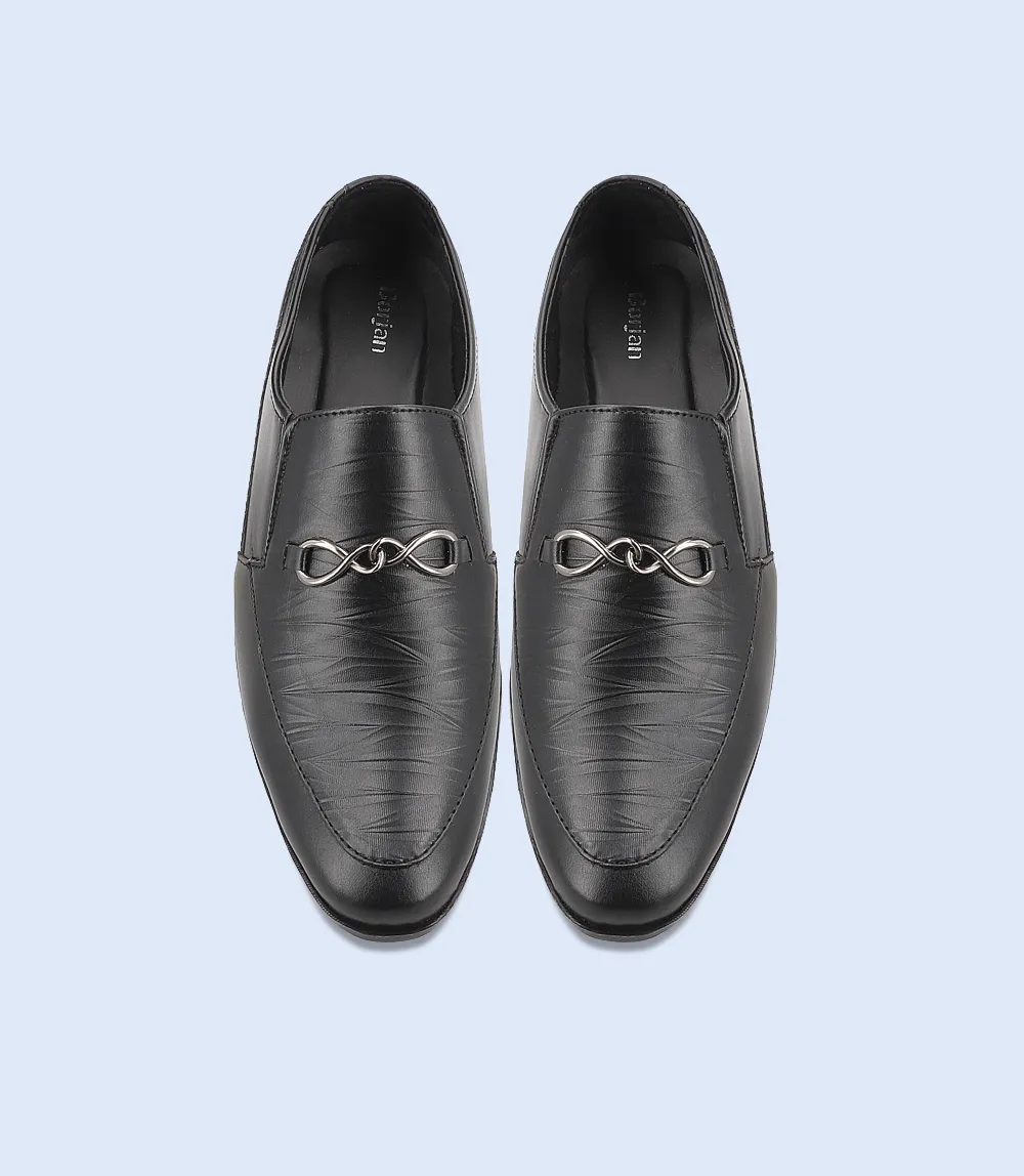 BM6749-BLACK-Men Slip on