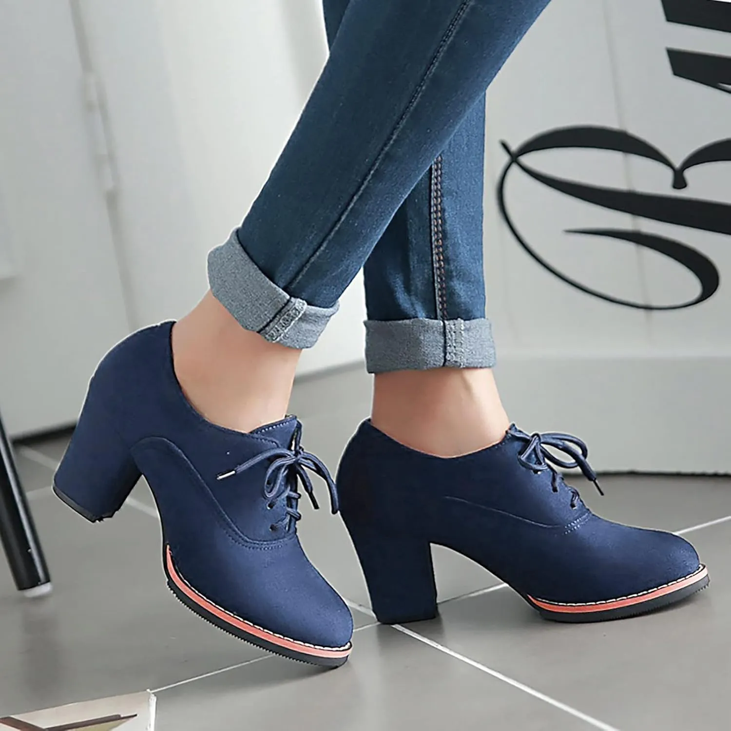 Boots for Women Ankle Women's Western Booties Flat Cowboy Boots for Women Work Boot Shoe Laces Men Cute Cozy Non Slip Closed Pointed Toe Low Block Heel Zip Up