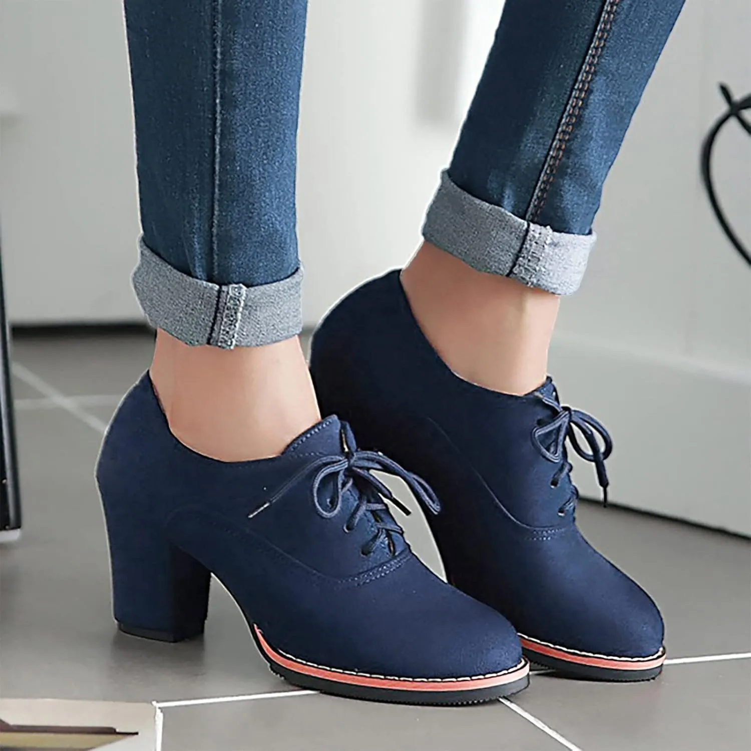 Boots for Women Ankle Women's Western Booties Flat Cowboy Boots for Women Work Boot Shoe Laces Men Cute Cozy Non Slip Closed Pointed Toe Low Block Heel Zip Up