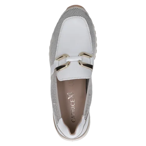 Caprice Wide Fit Mini Wedge Loafer|2450144137