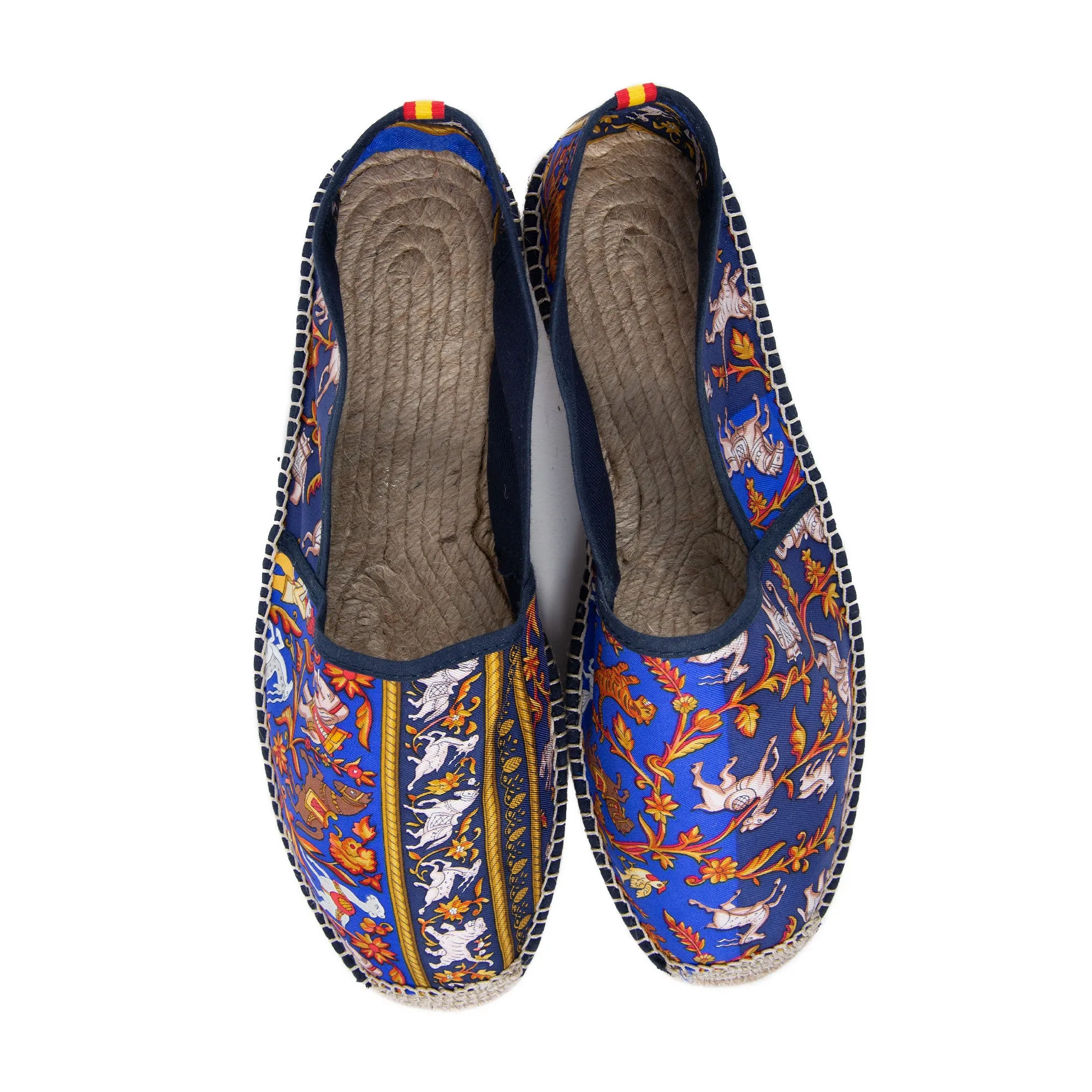 CHASSE Navy Classic Espadrilles