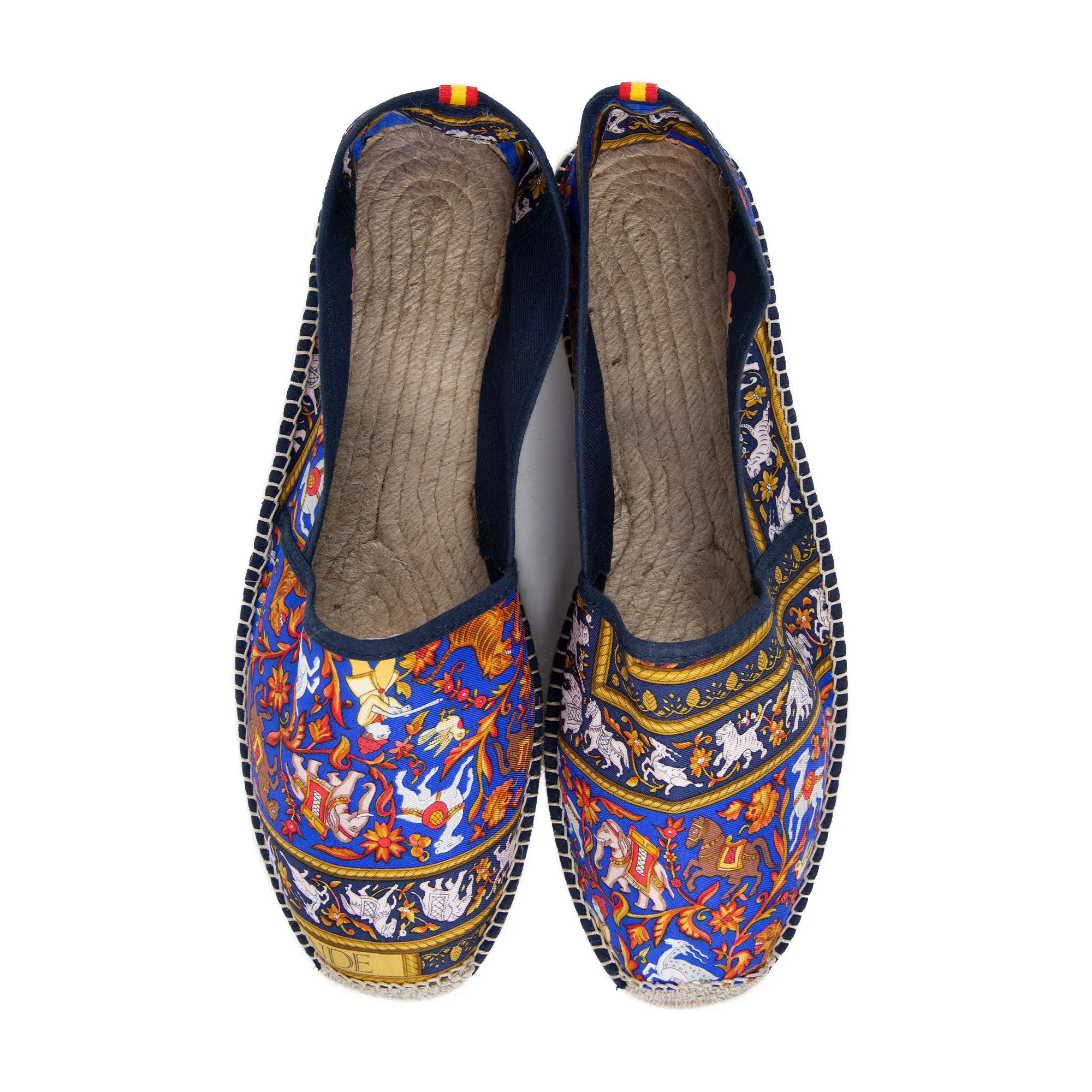 CHASSE Navy Classic Espadrilles