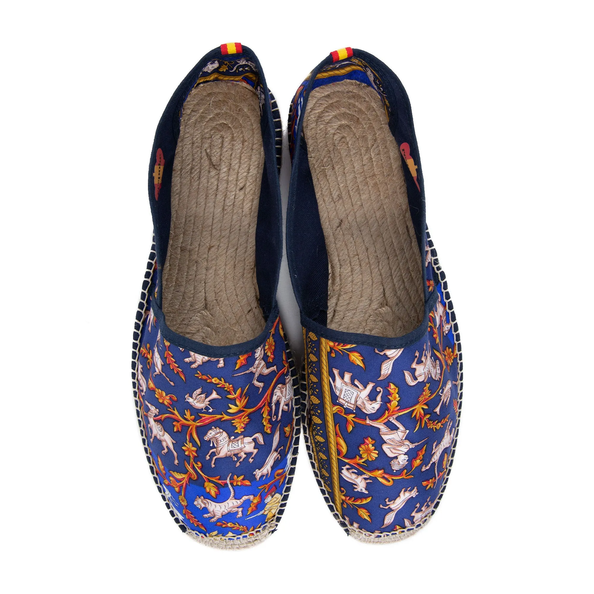 CHASSE Navy Classic Espadrilles