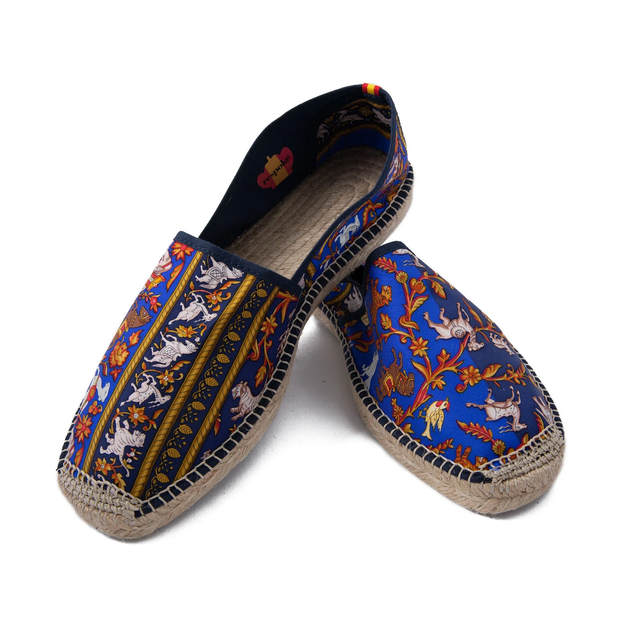 CHASSE Navy Classic Espadrilles