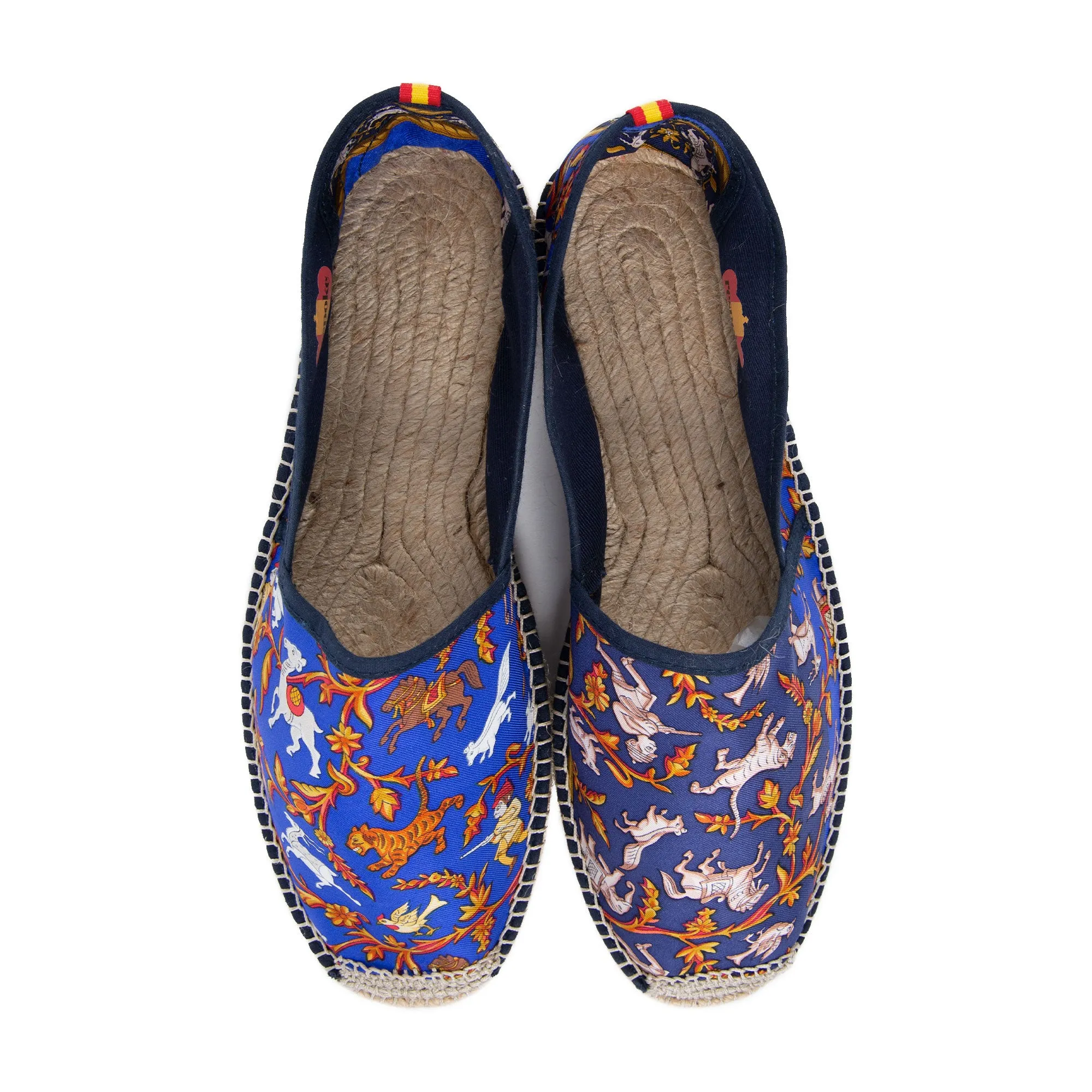 CHASSE Navy Classic Espadrilles
