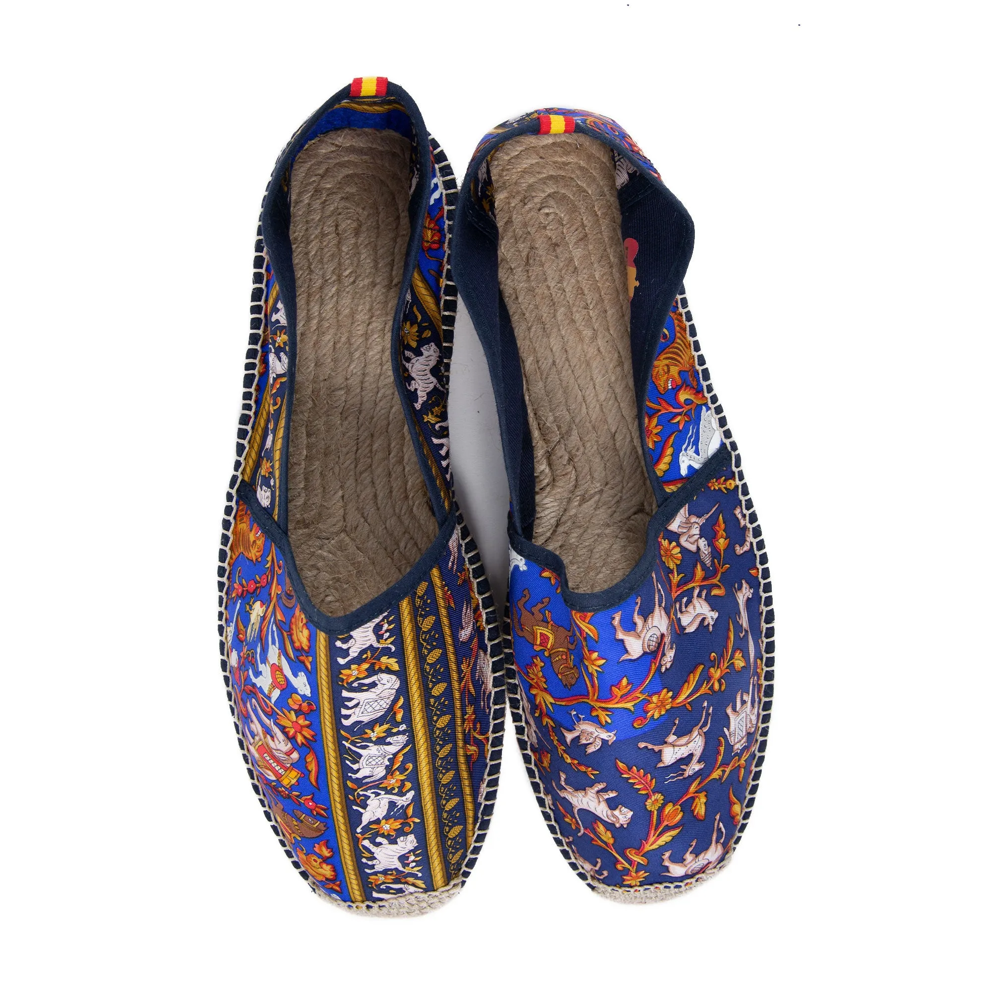 CHASSE Navy Classic Espadrilles