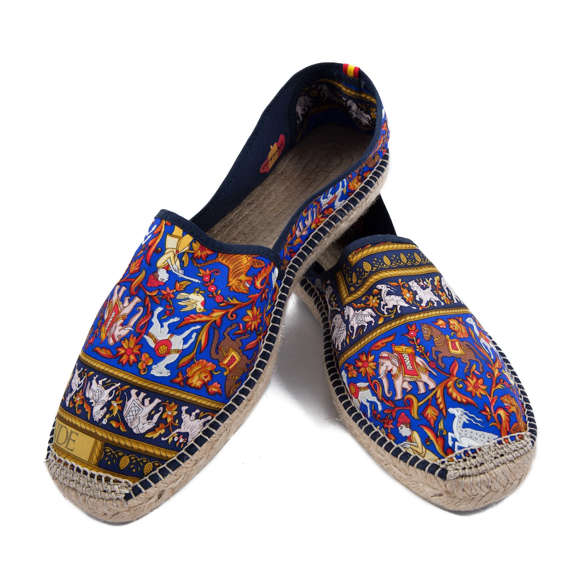 CHASSE Navy Classic Espadrilles