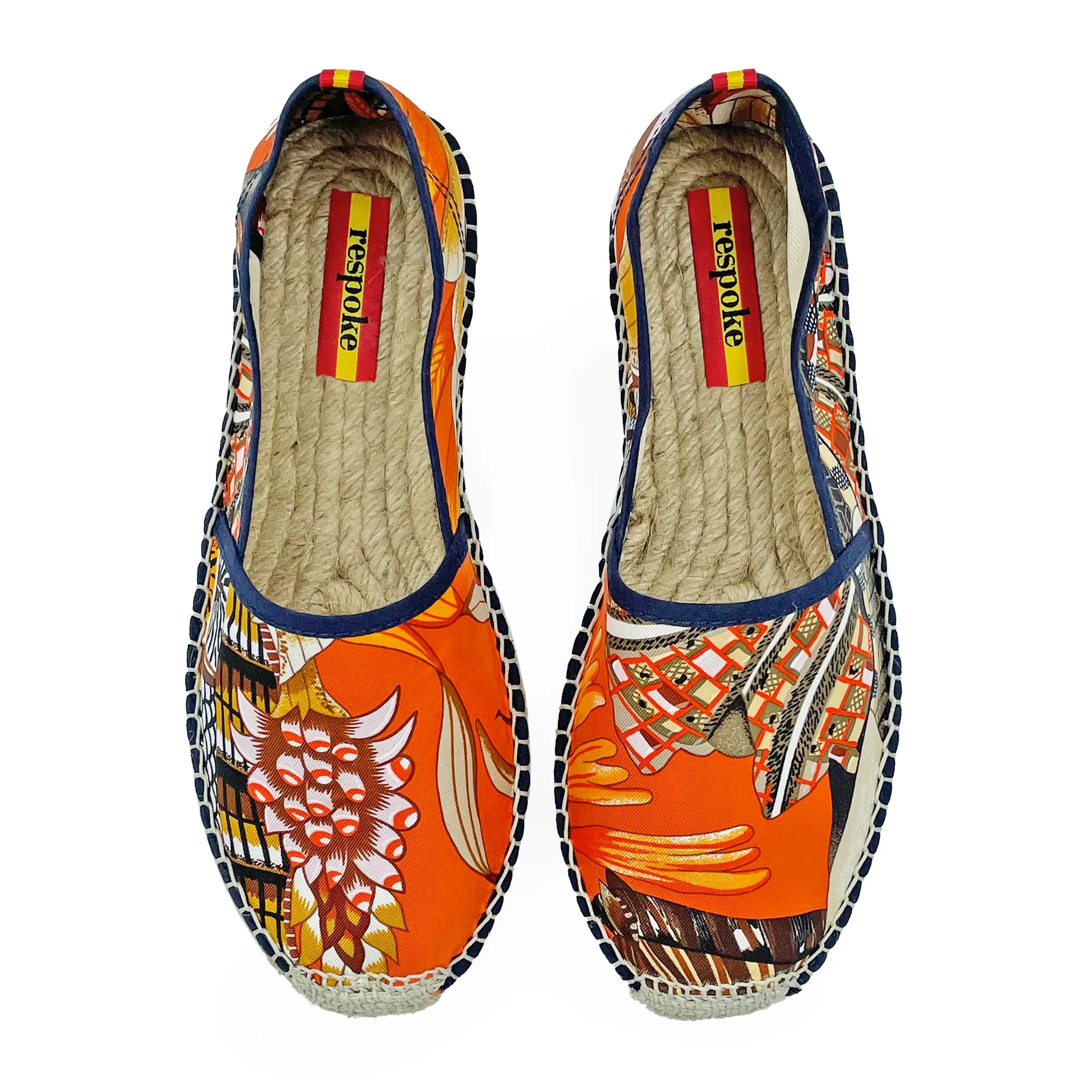 CHERIDA Orange Classic Espadrilles