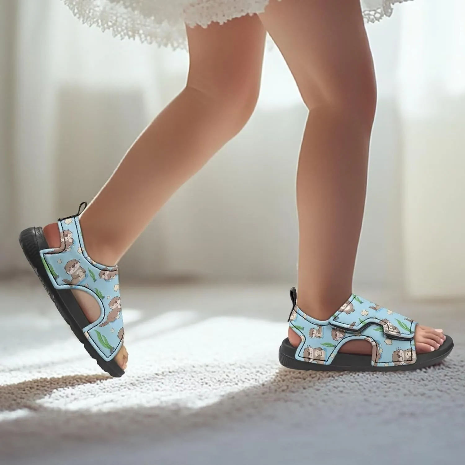 Children's Fashionable Summer Sports Sandals for Boys Girls Walking and Playing on the Beach Playground Toddler/Little Kid