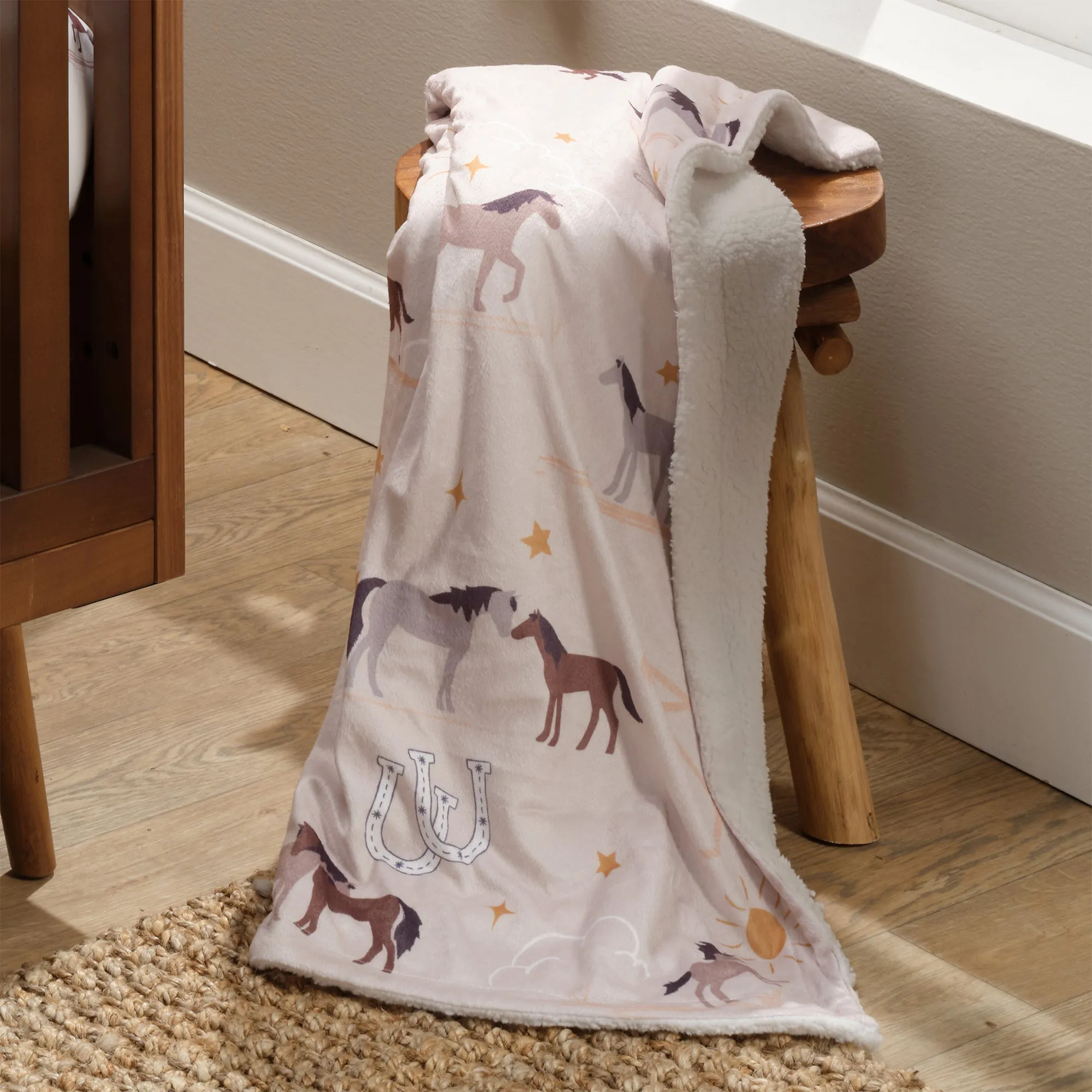 Country Western Baby Blanket