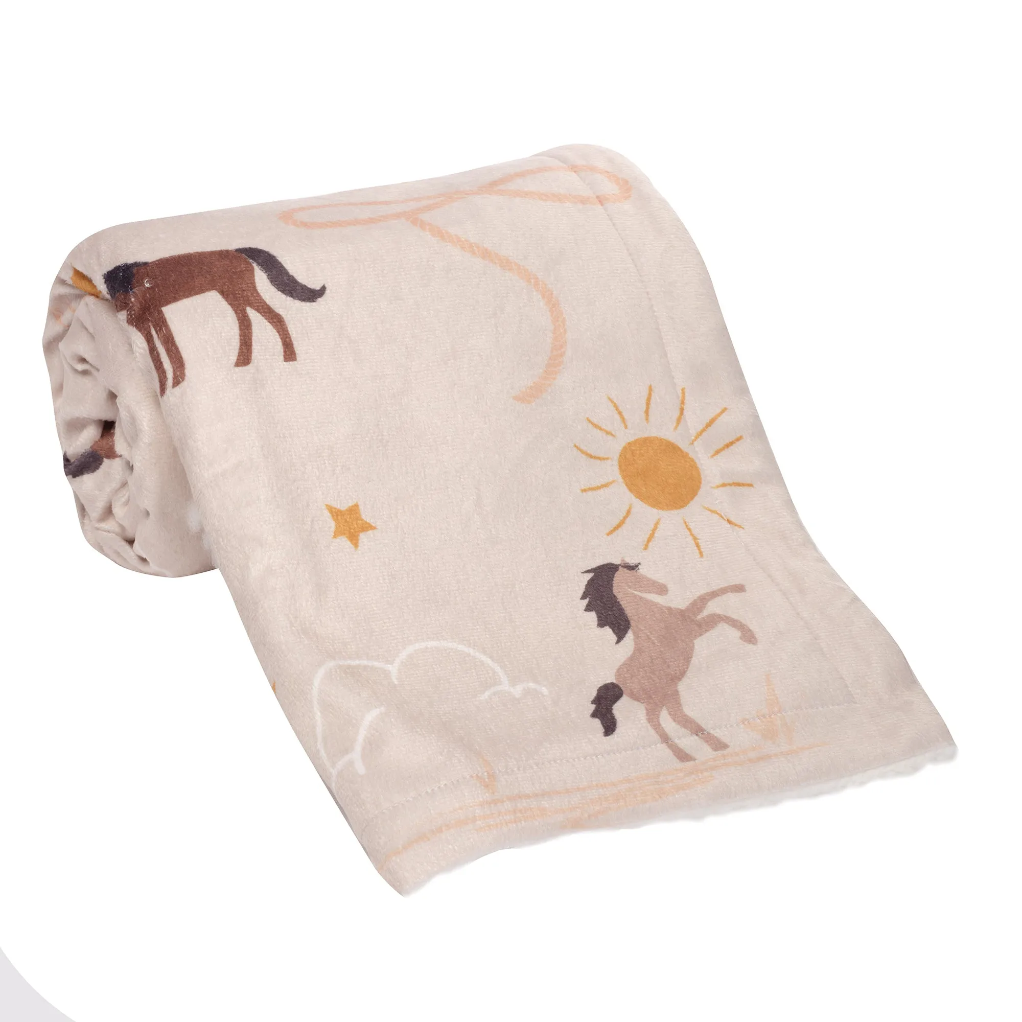 Country Western Baby Blanket