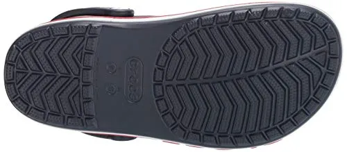 crocs Unisex Adult Bayaband Clog Navy/Pepper 9 Men/ 10 UK Women (M10W12) (205089-4CC)