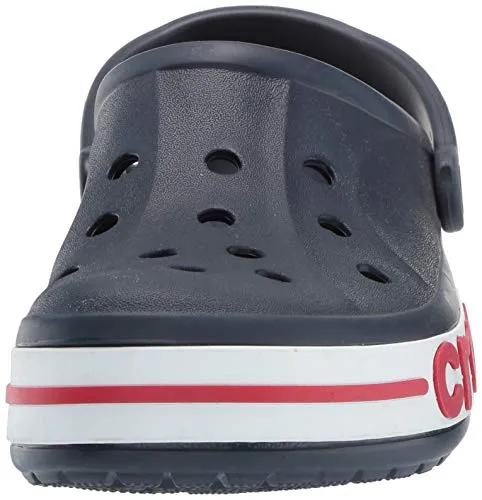 crocs Unisex Adult Bayaband Clog Navy/Pepper 9 Men/ 10 UK Women (M10W12) (205089-4CC)