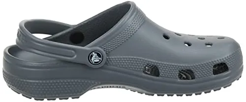 Crocs Unisex-Adult Classic Clogs (Best Sellers), Slate Grey, 10 Men/12 Women