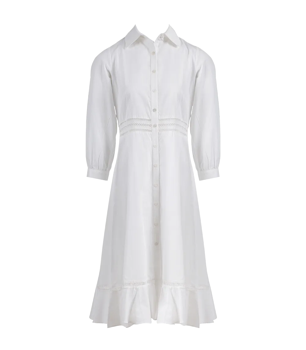 Dido Poplin Midi Shirtdress