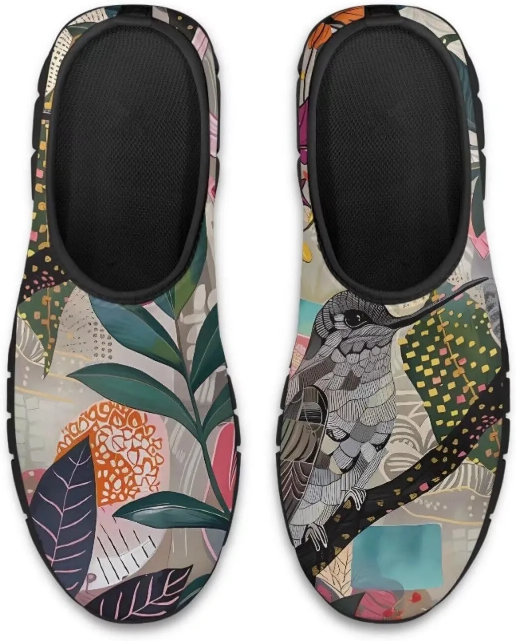 Doojoayie Artistic Shoes for Women Slip On Sneakers Summer Tennis Shoes for Walking