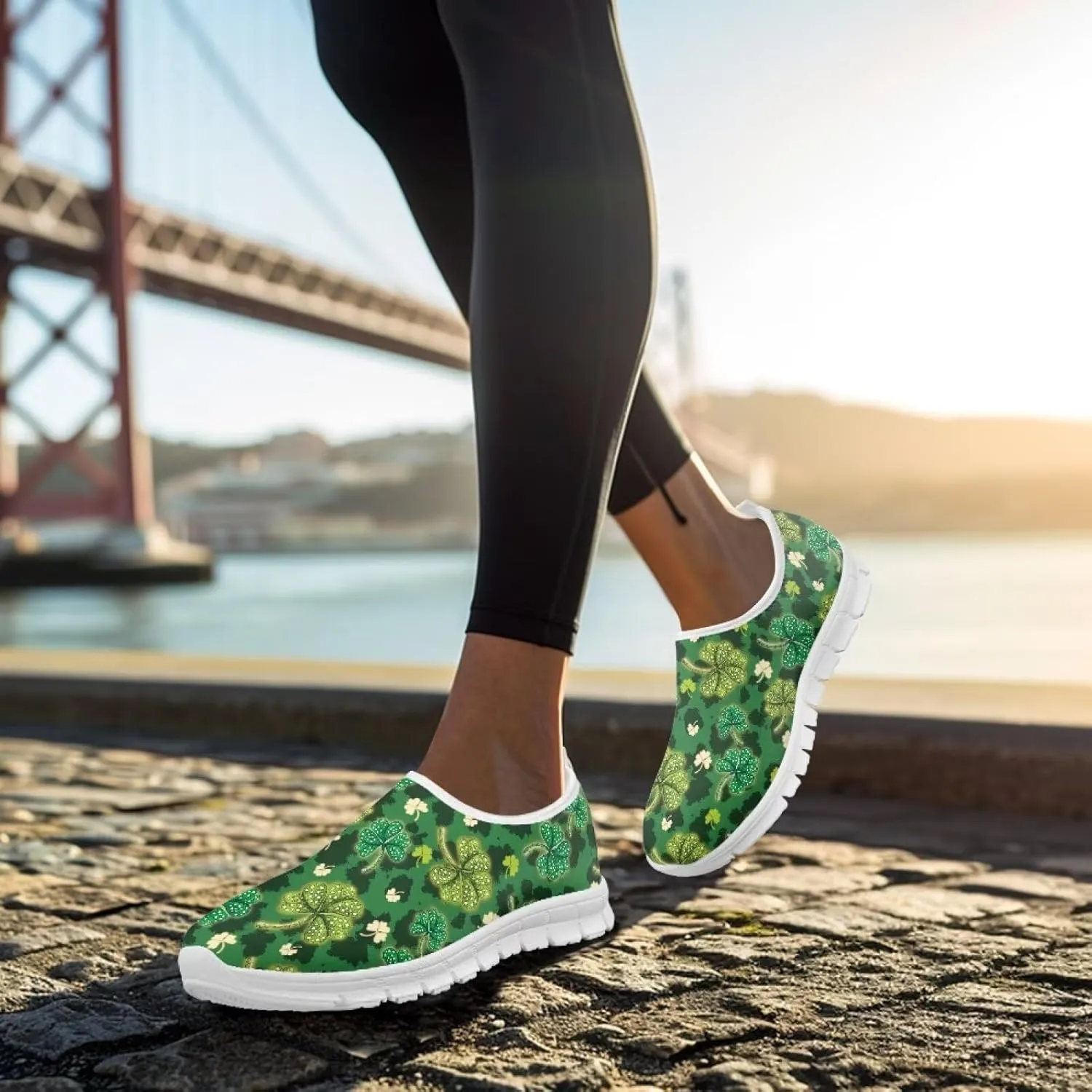 Doojoayie Men Slip On Shoes Casual Holiday Workout Shoes as Surprise to Friends