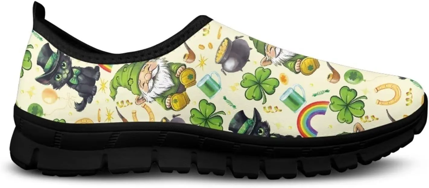 Doojoayie Shoes for Women Slip On Sneakers Workout Summer Flats Shoes for Holiday