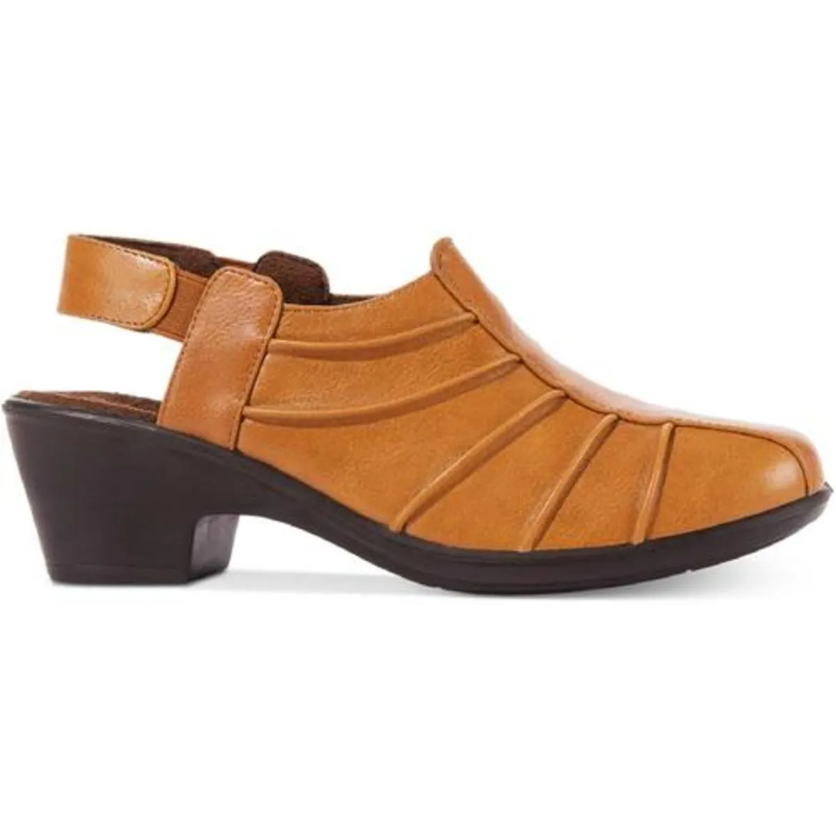 Easy Street Womens Manner Sling Back Closed Toe Mules