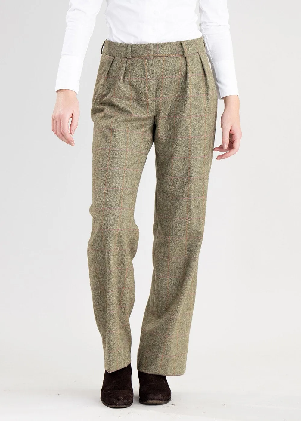 Elena Cashmere Wide Leg Trousers