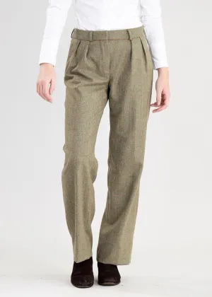 Elena Cashmere Wide Leg Trousers
