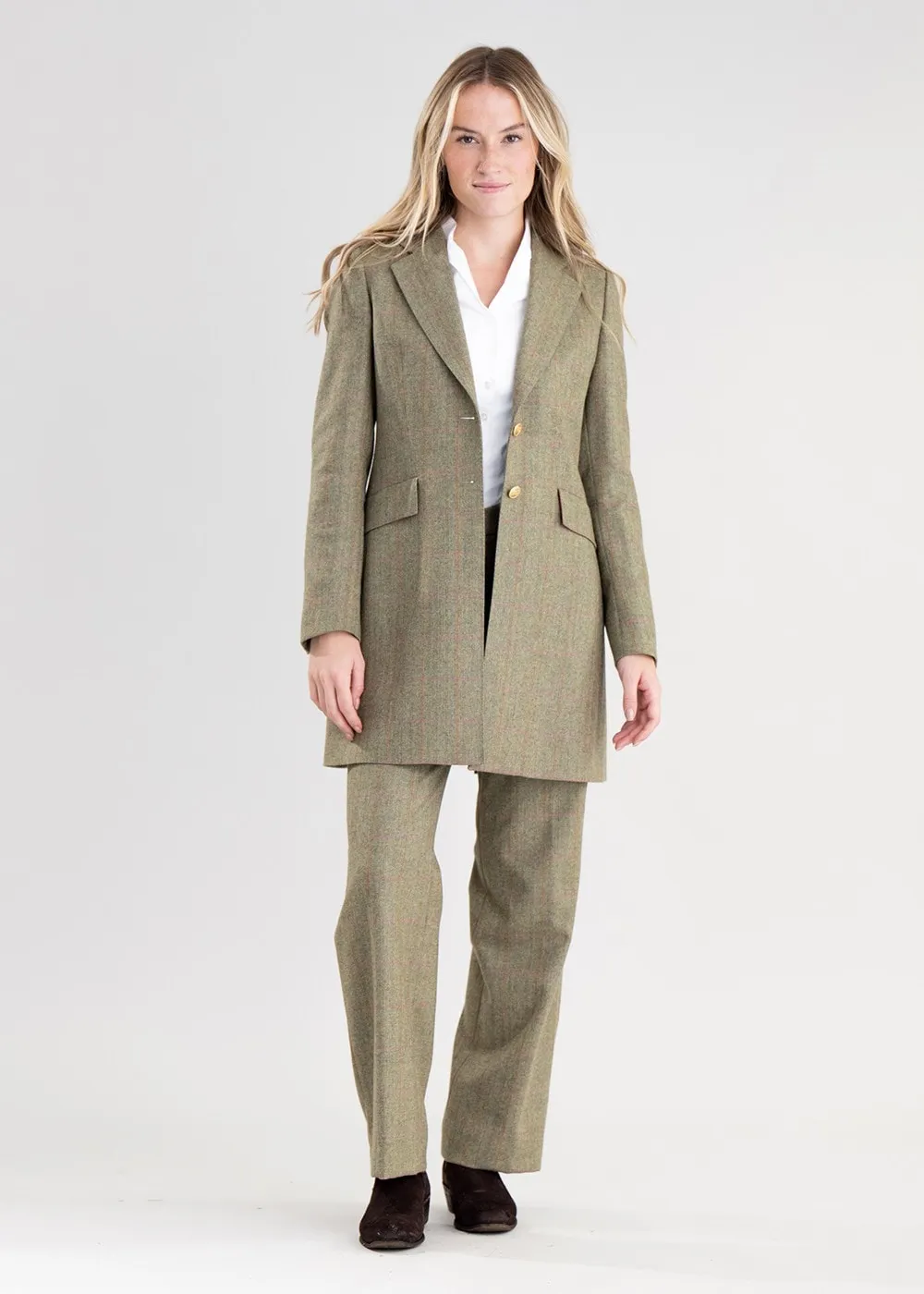 Elena Cashmere Wide Leg Trousers