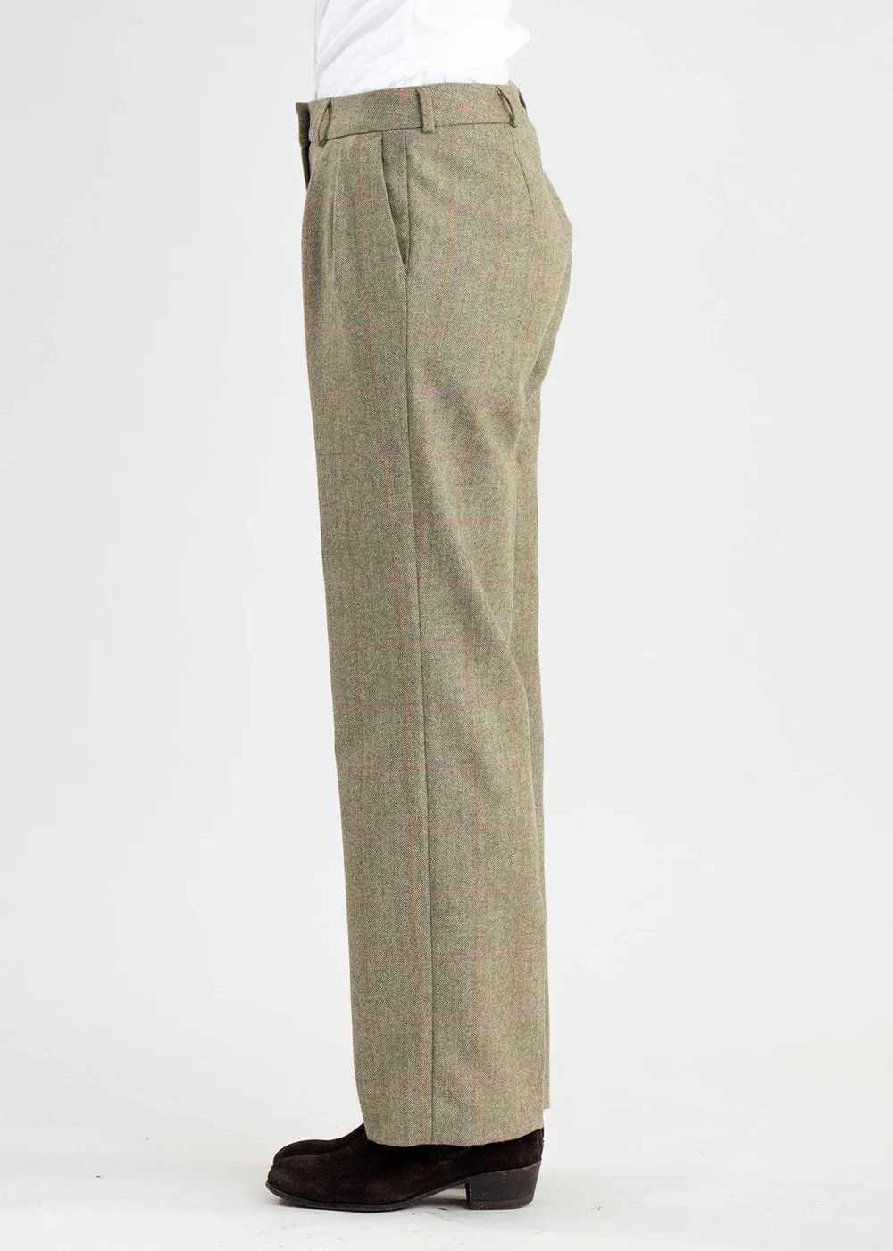 Elena Cashmere Wide Leg Trousers