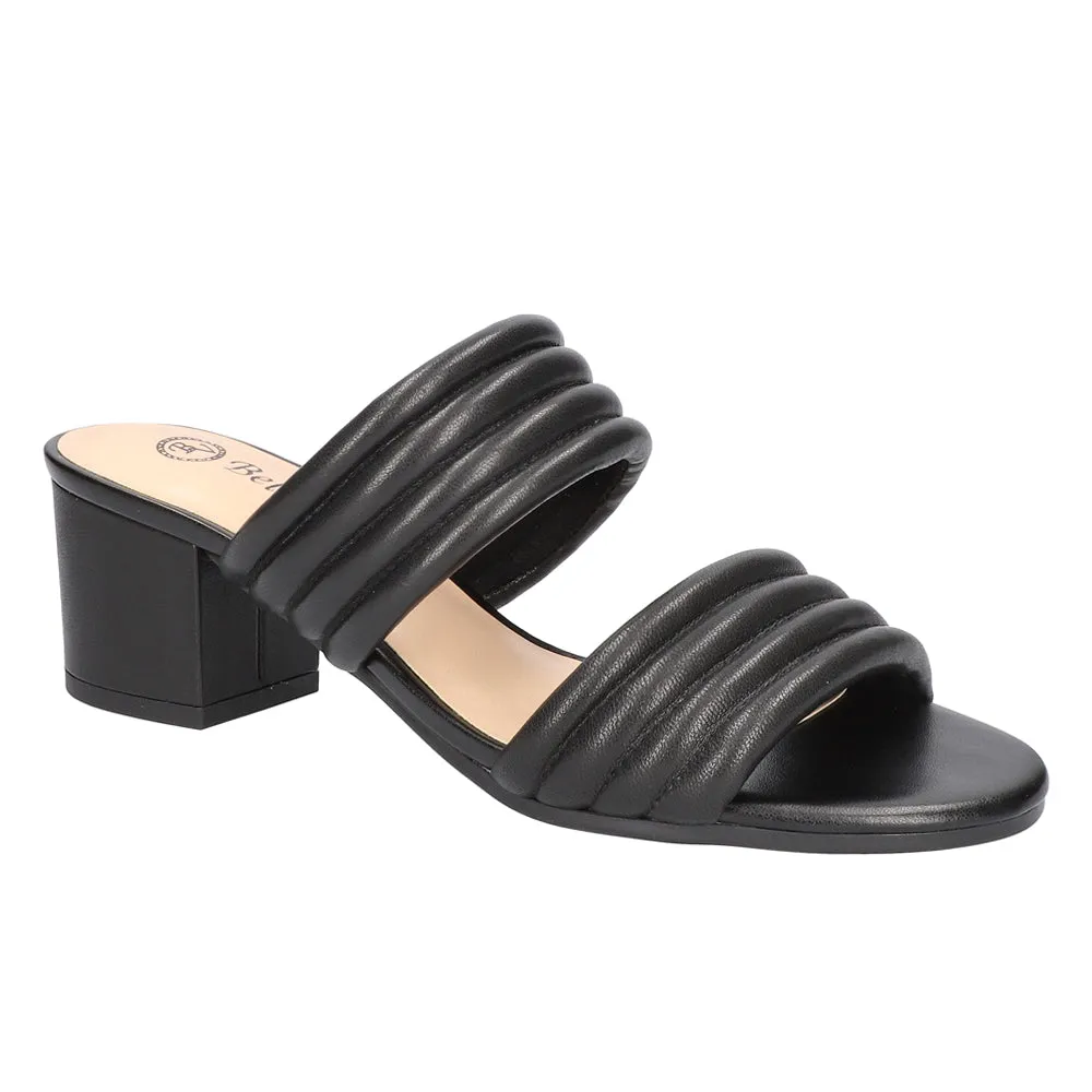 Georgette Block Heeled Sandals