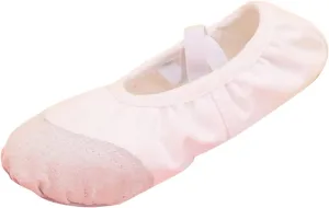 Girls Ballet Shoes for Dance Canvas Yoga Shoes/Ballet Slippers for Dancing Toddler Little Kid Ballerina Slippers
