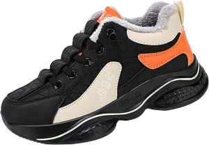 Girls Boots Fashion All Seasons Children Sports Shoes Girls Boys Flat Sole Thick Sole Non Slip Warm Boots