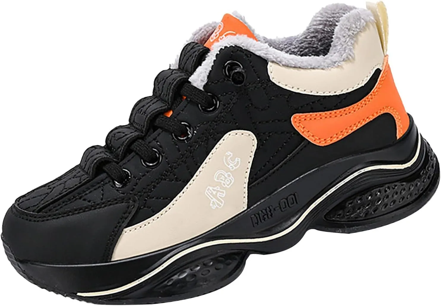 Girls Boots Fashion All Seasons Children Sports Shoes Girls Boys Flat Sole Thick Sole Non Slip Warm Boots