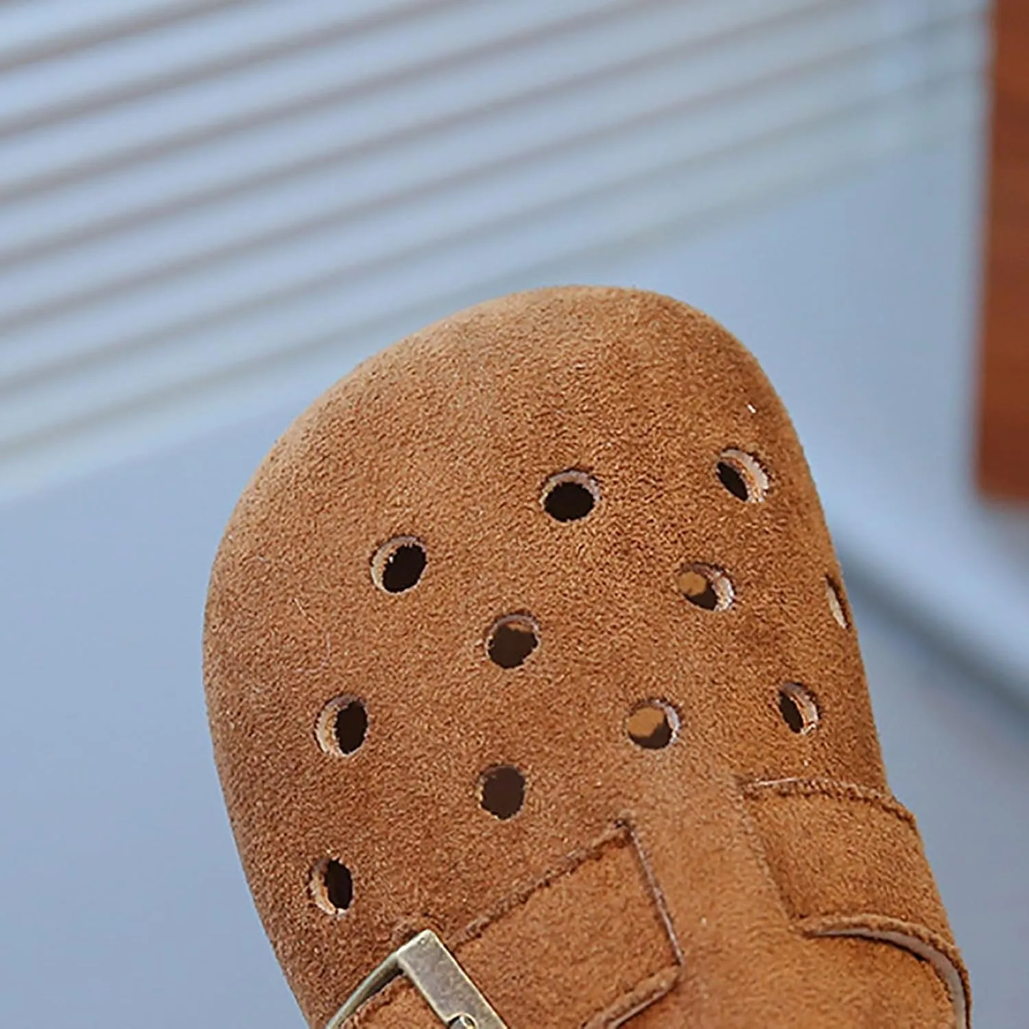 Girls Shoes Comfortable Closed Toe Slip On Sandals Fashionable Casual Slippers Sandals for Toddler Kids Dress