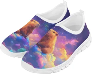 Girls Slip On Shoes Little Kid Big Kid Cute Gym Tennis Athletic Shoes