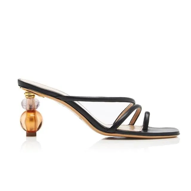GLADIATOR HIGH HEELS SANDALS