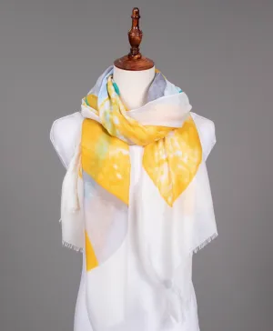 GRAND INT SCARF SF17126YEL