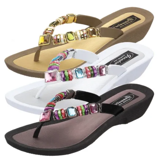 GRANDCO SANDALS 26245E - RAINBOW (BLACK)