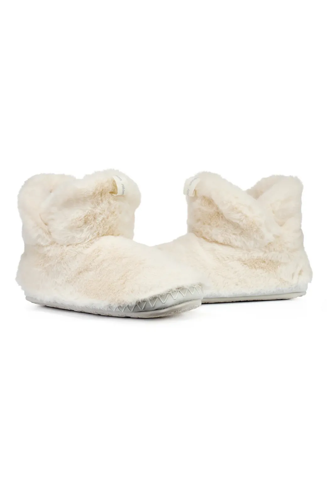 Harriet Faux Fur Slipper Boot - Cream | Bedroom Athletics - Clearance