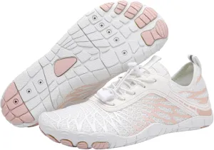 Hike Barefoot Shoes Womens Mens,Pro Barefoot Shoe with Wide Toe Box, Healthy&Non-Slip Breathable Water Shoes Waterproof Trail Running Sneakers Quick Drying Athletic Sneaker Beach Hiking Footwear